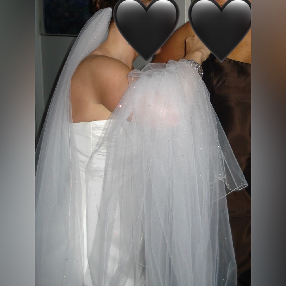 Bridal veil - cathedral length